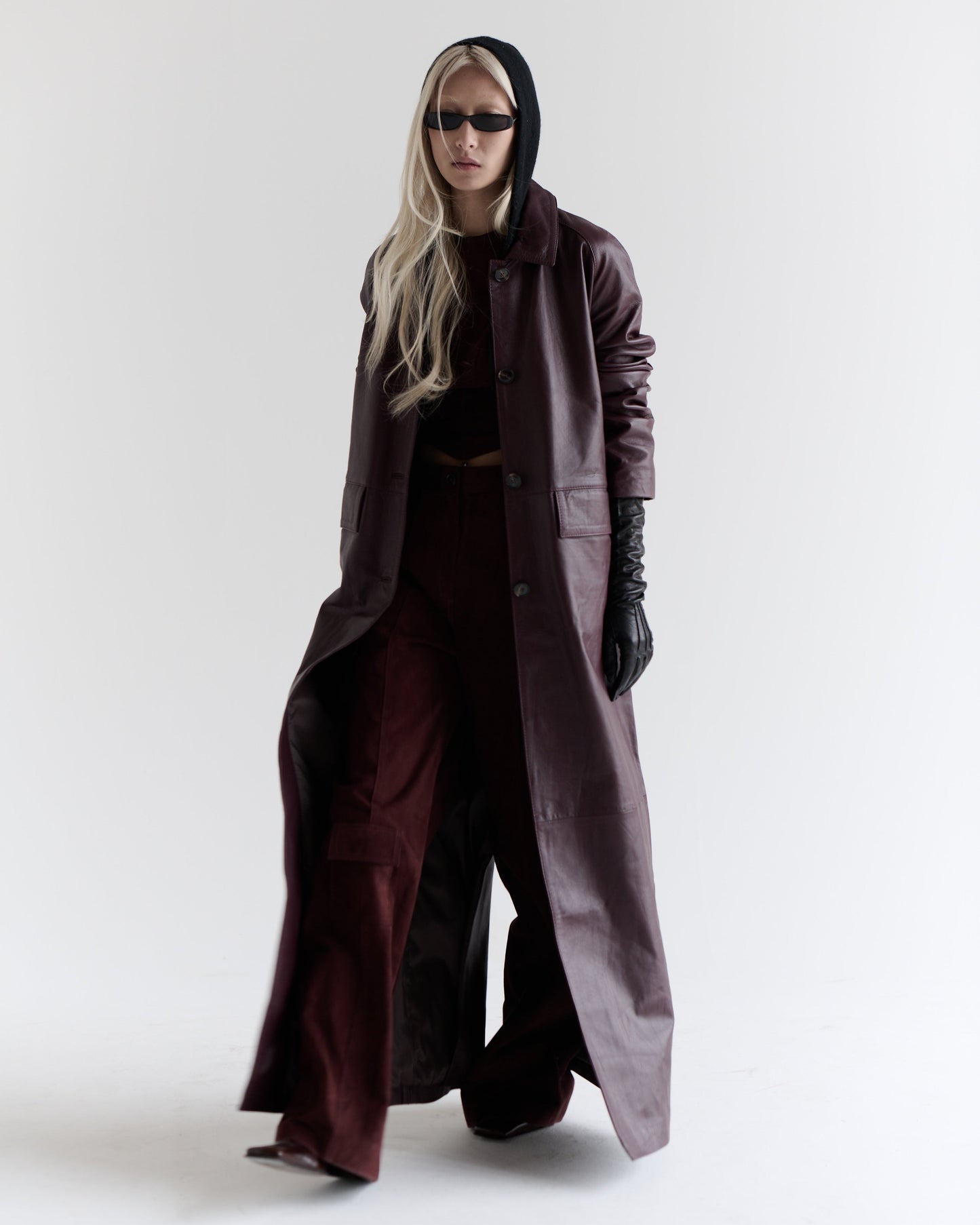 ABRIGO BURGUNDY PALERMO