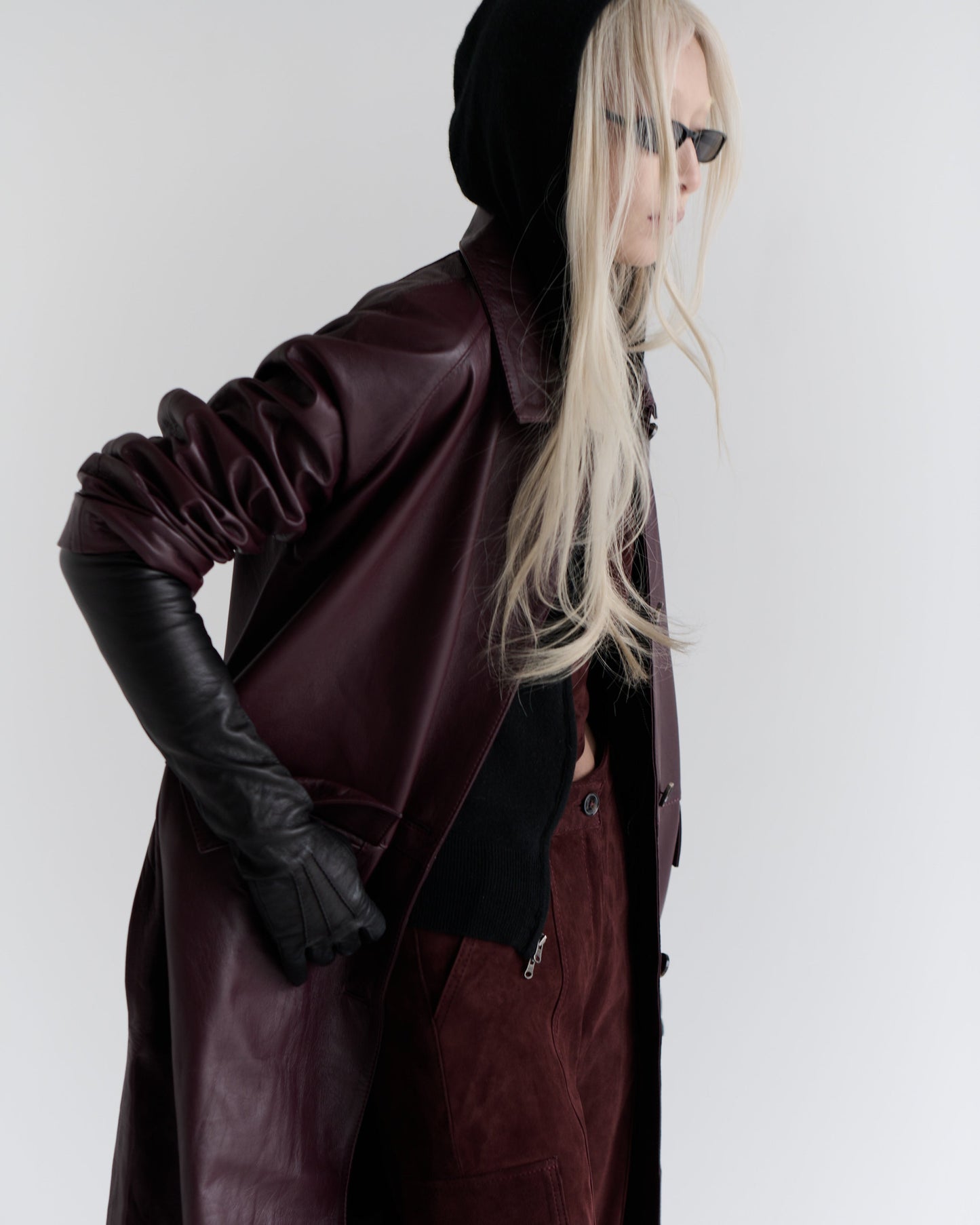 ABRIGO BURGUNDY PALERMO