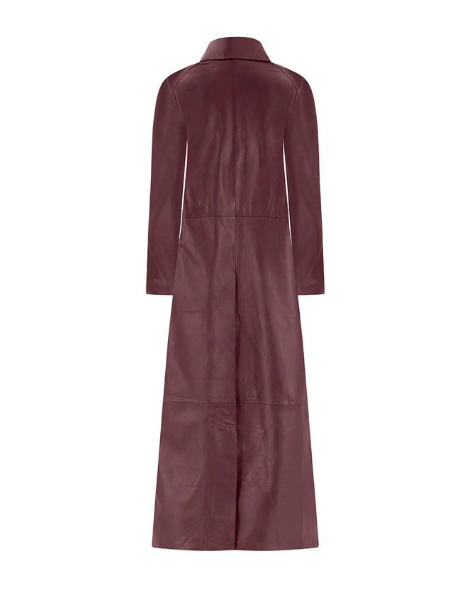 ABRIGO BURGUNDY PALERMO