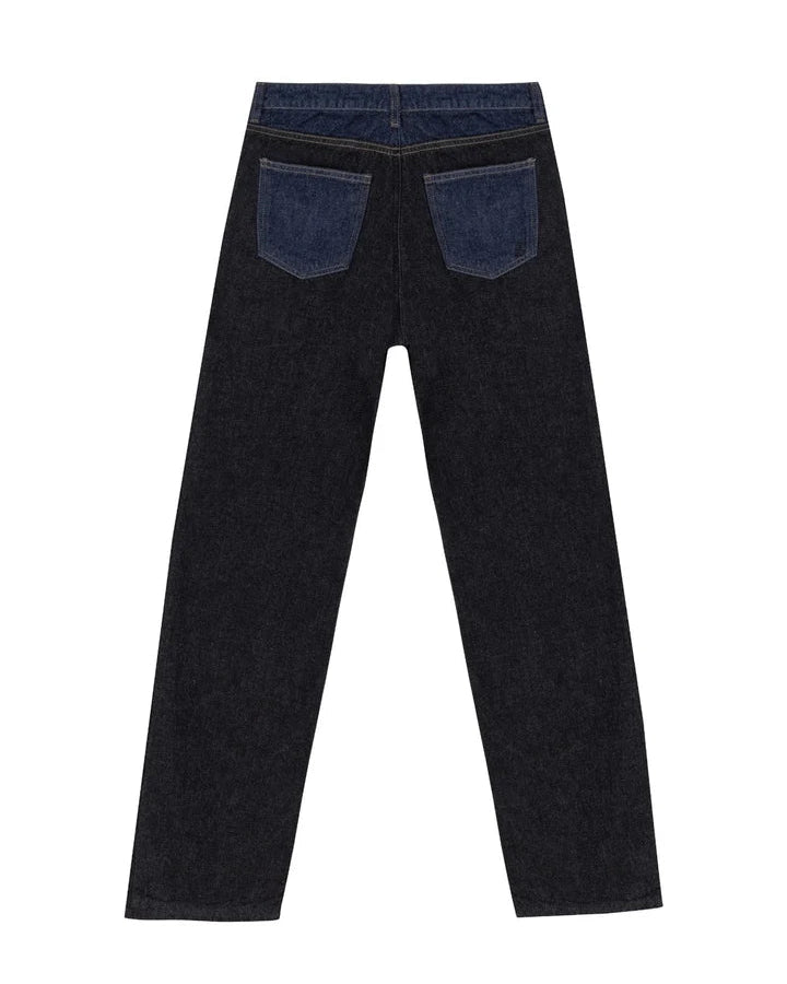 COWGIRL JEAN BLACK AND BLUE