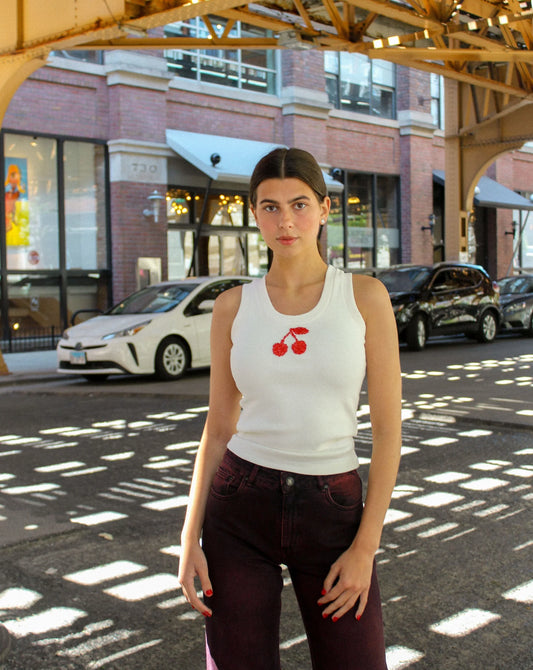 CHERRY TANK TOP