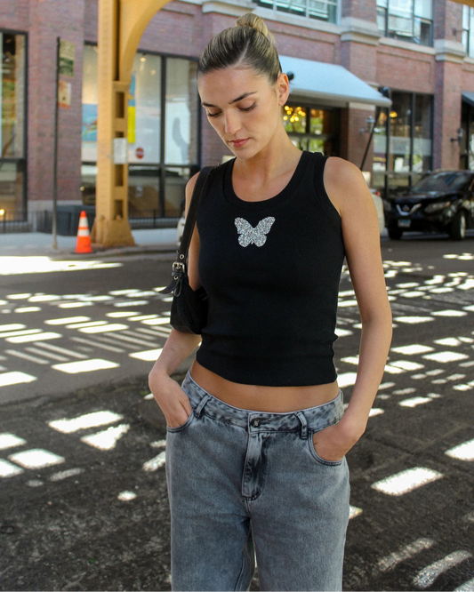 BUTTERFLY TANK TOP
