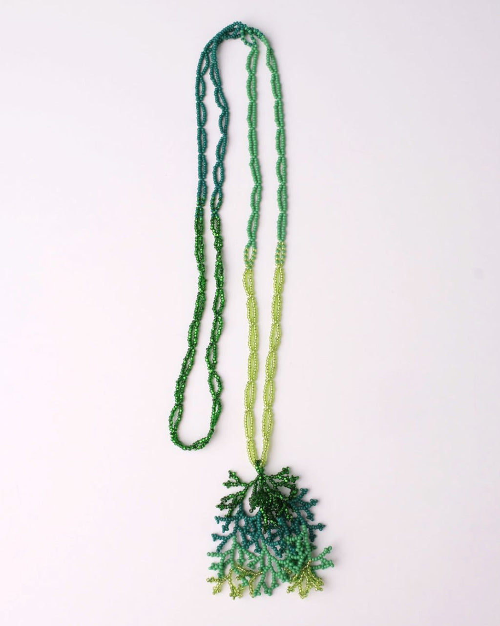 GREEN SUNSET NECKLACE