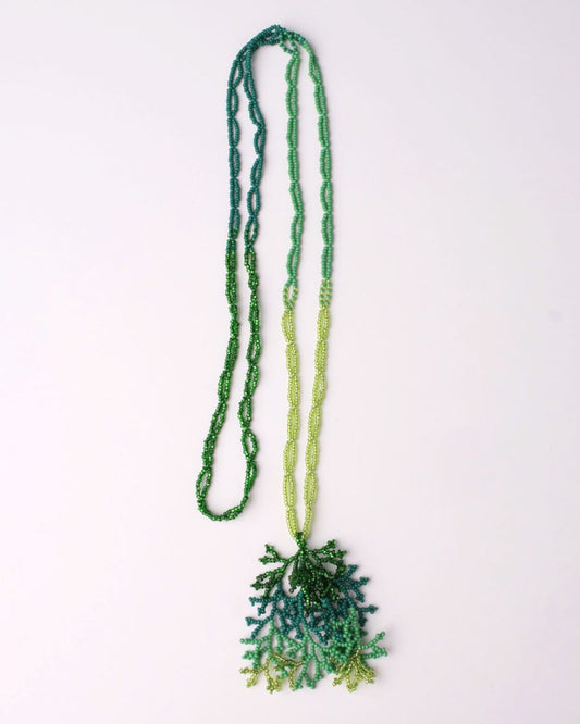 GREEN SUNSET NECKLACE