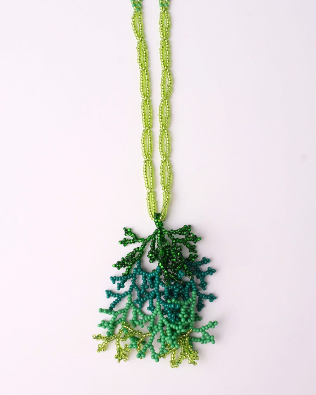 GREEN SUNSET NECKLACE