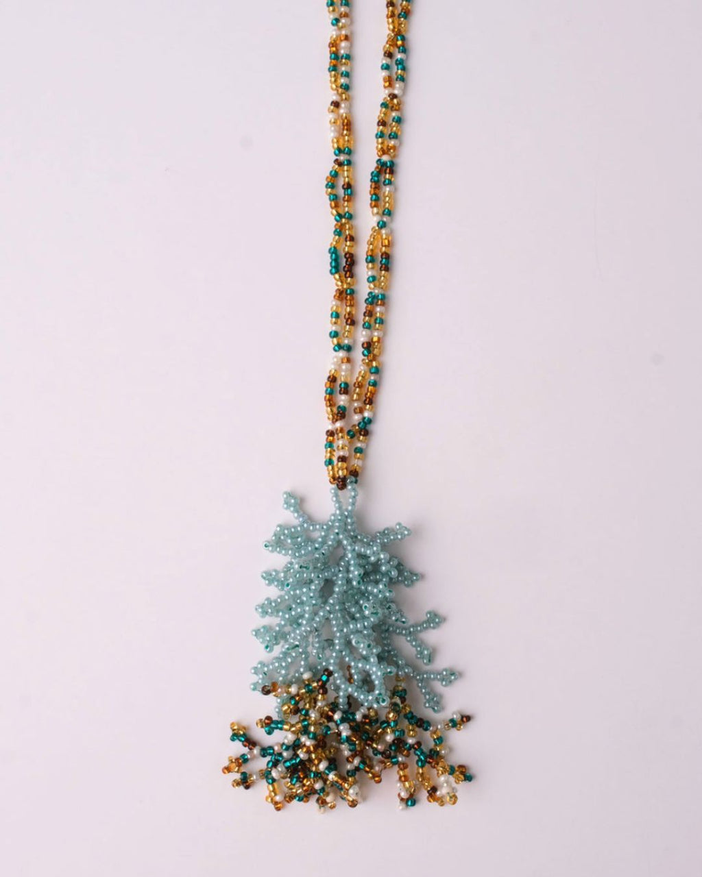 AQUA SUNSET NECKLACE