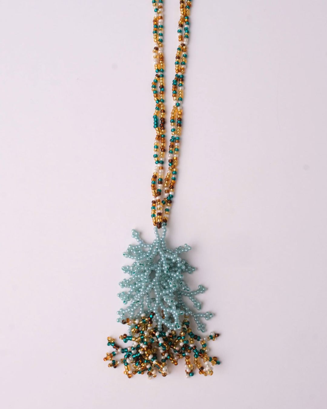 AQUA SUNSET NECKLACE