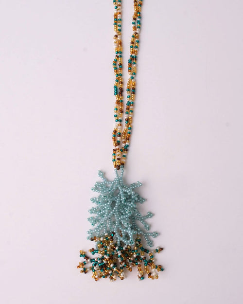 AQUA SUNSET NECKLACE