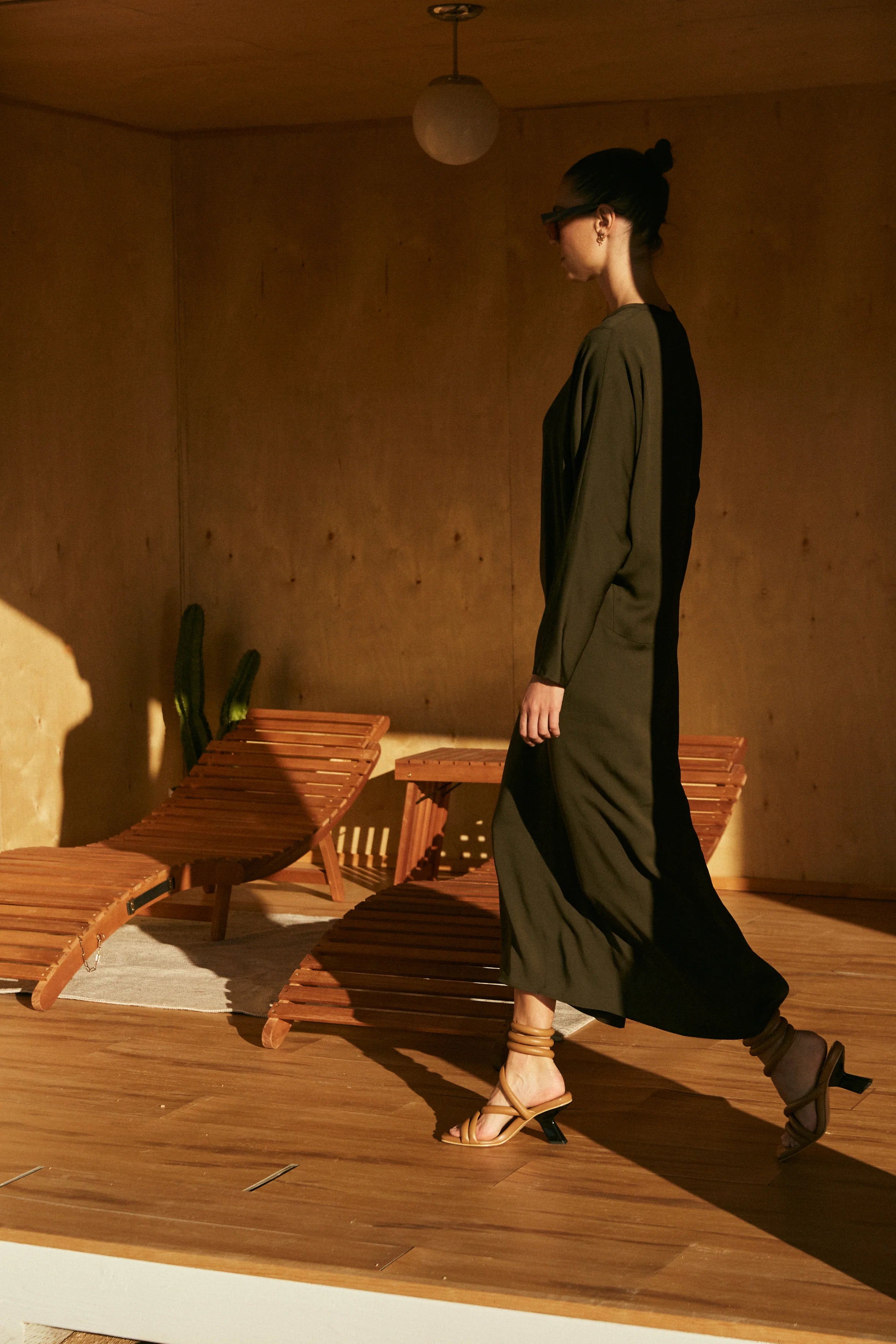 ITZA SANDAL CARAMEL