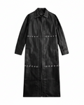 BLACK MAXI COAT