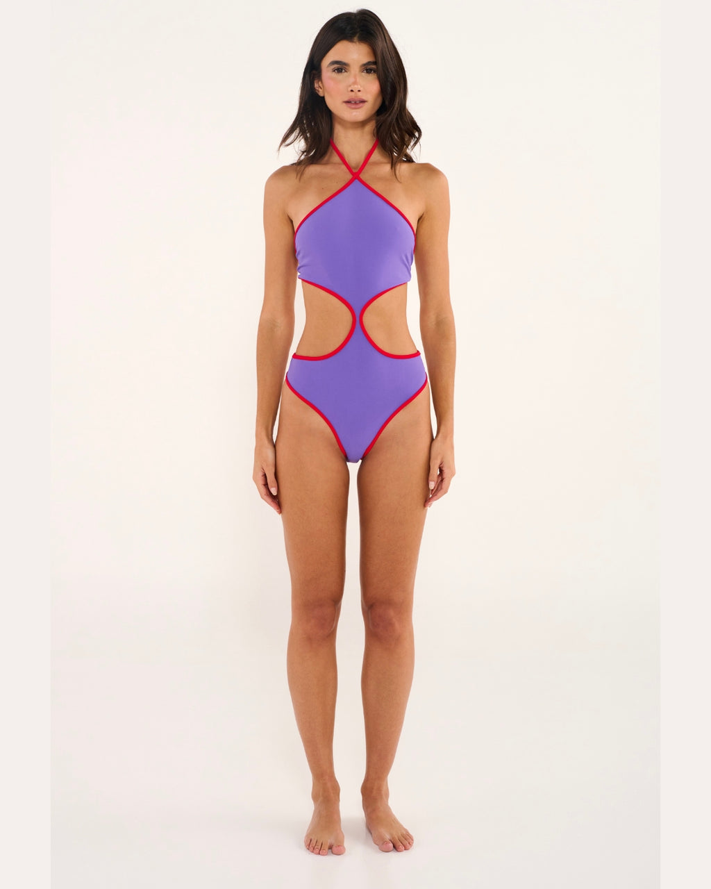 ORCHID ONE PIECE SWIMSUIT