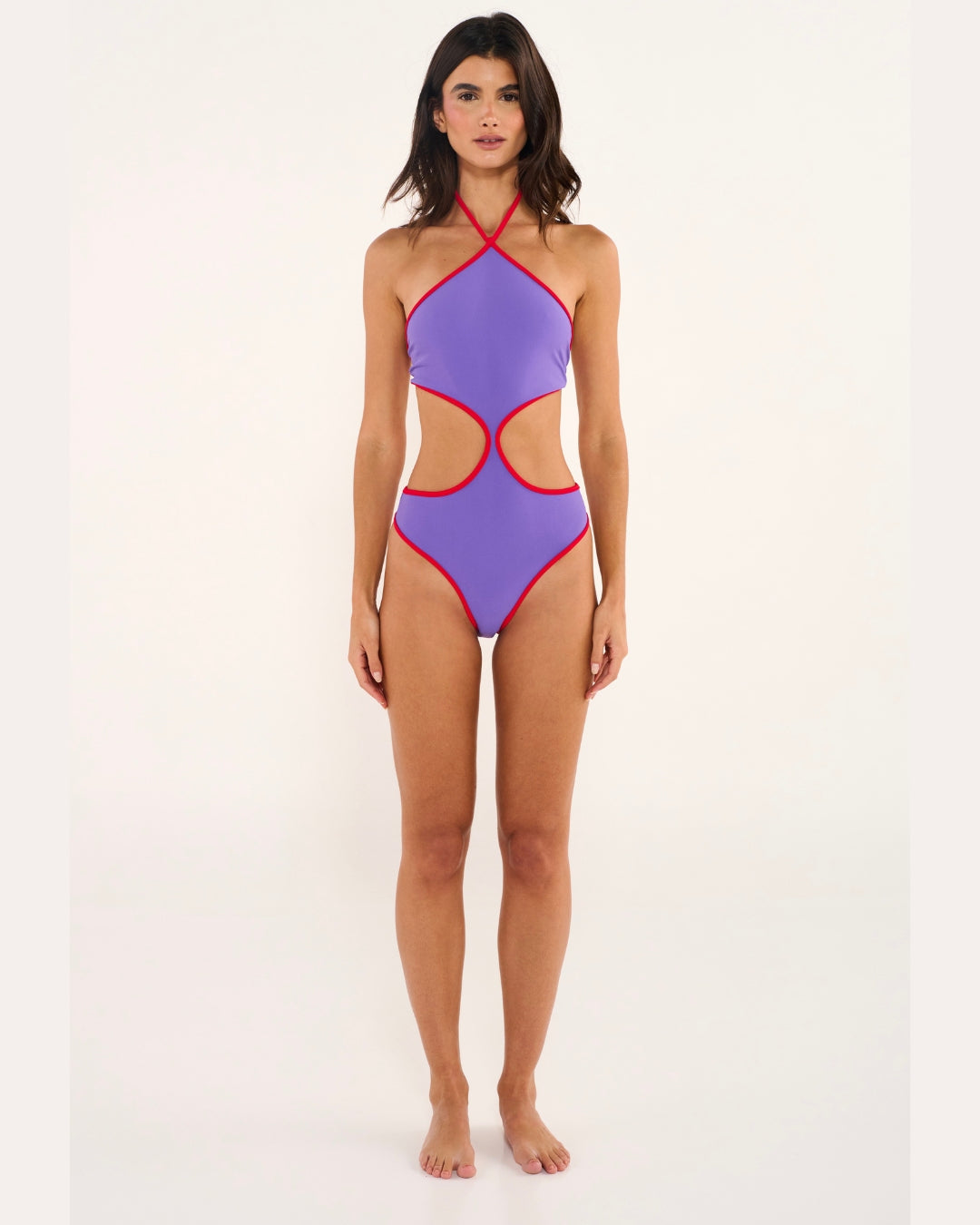 ORCHID ONE PIECE SWIMSUIT