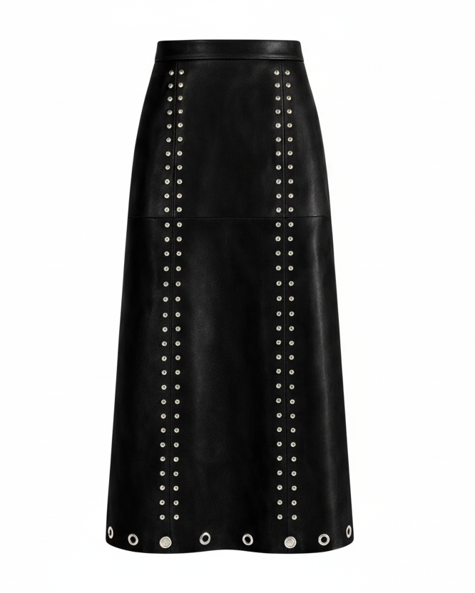 STUDDED SKIRT