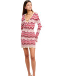 SANDRA PINK MINI DRESS