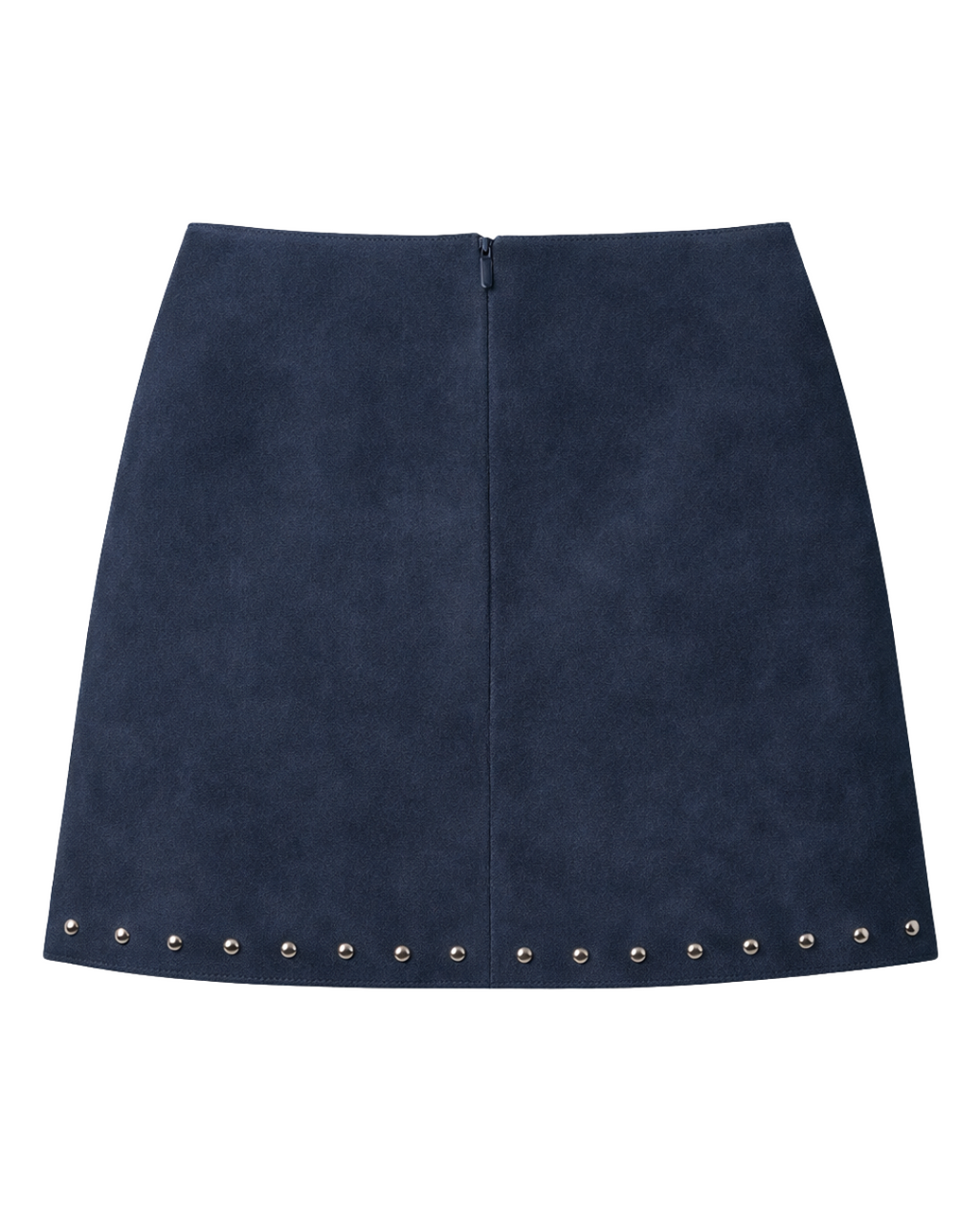 JEAN LEATHER SKIRT