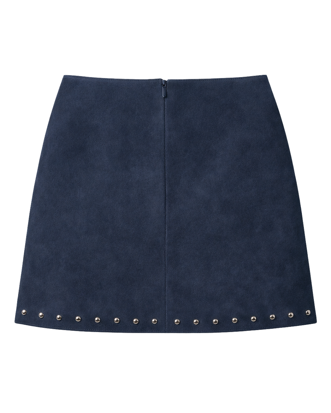 JEAN LEATHER SKIRT