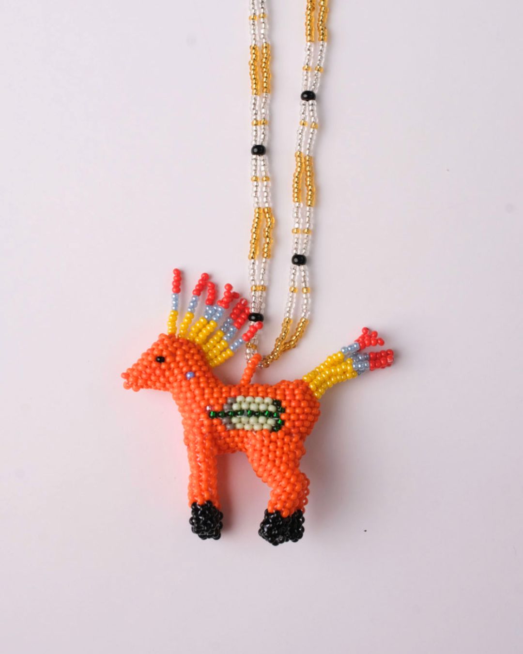 FIESTA ORANGE NECKLACE