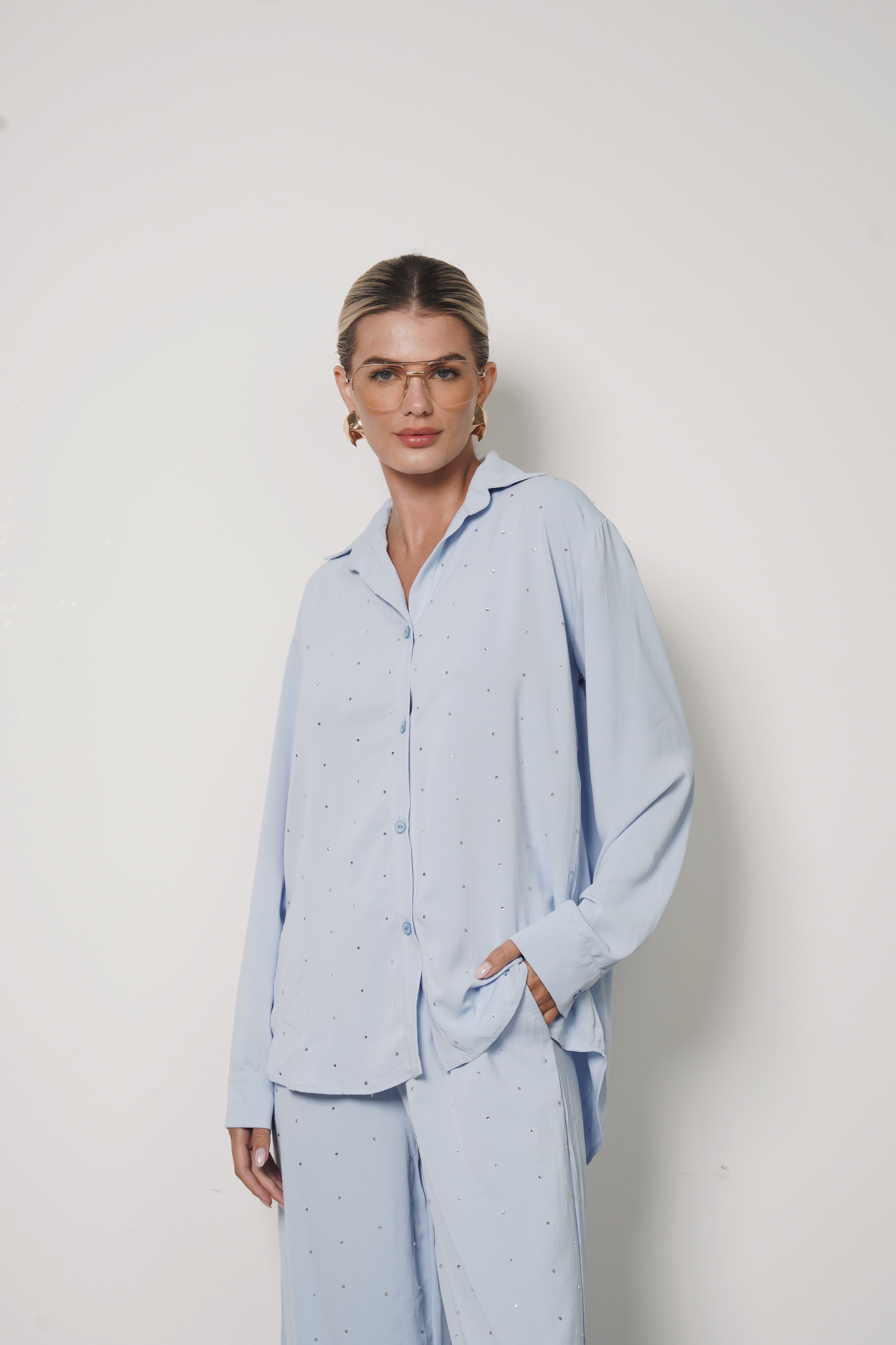 SET VERMOUTH BABY BLUE