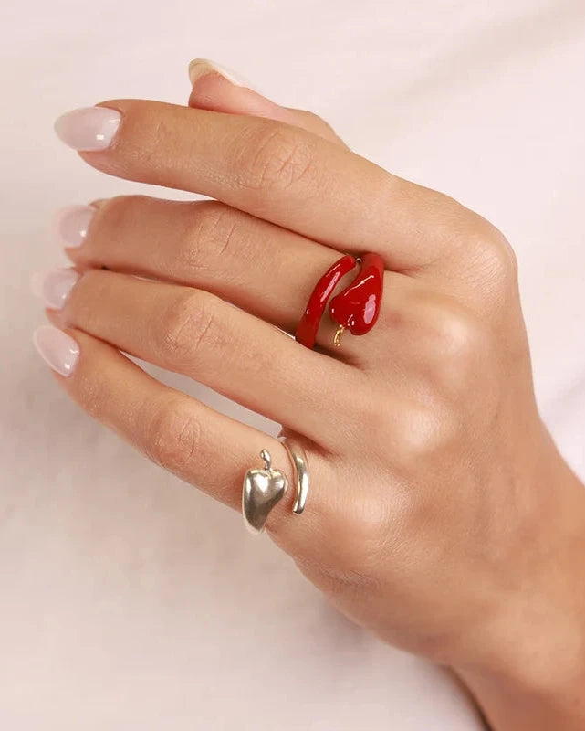 ANILLO CHILI TWIRL RED