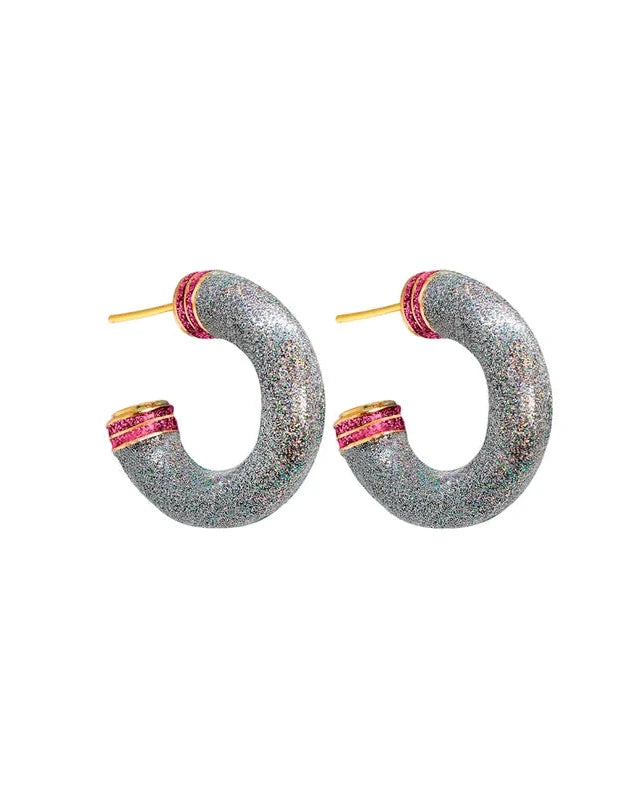 CANDONGAS ORBIT BABY GLITTER SILVER RAINBOW