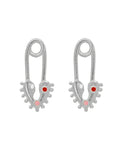 TOPOS HEART CLIP MEDIUM PLATA