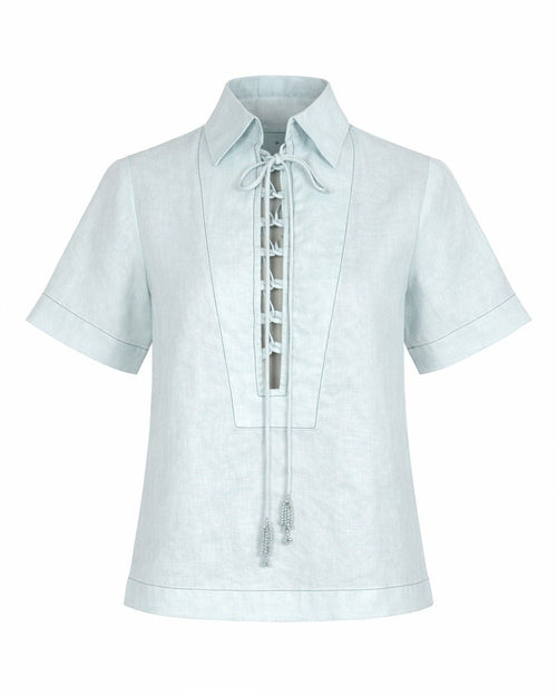 ALBA BLOUSE ICE