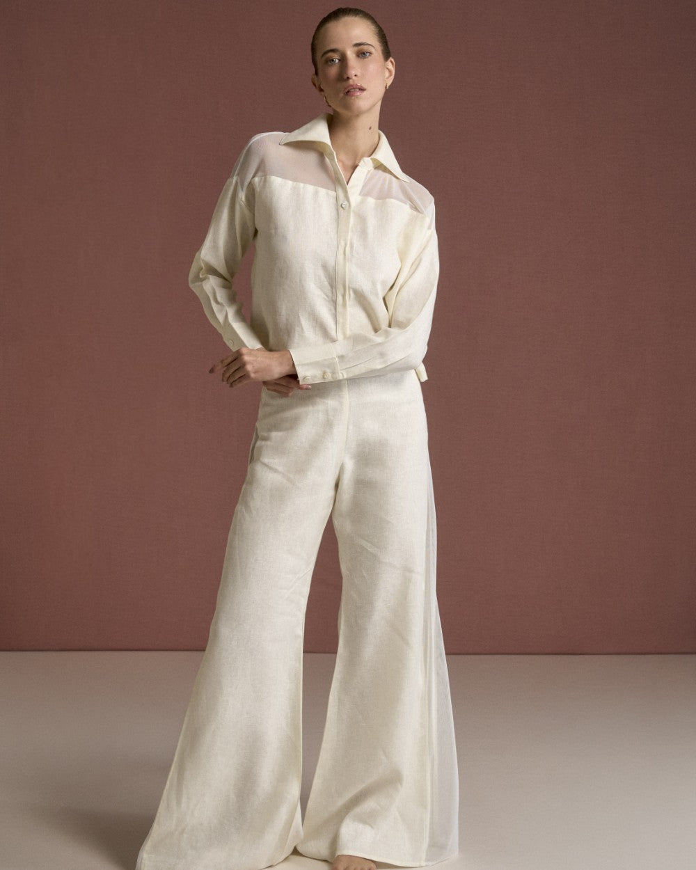 AMBAR BLOUSE IVORY
