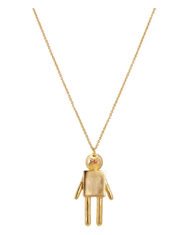 CADENA ROBOT MEDIUM ROJA