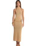 CECI LATTE DRESS