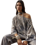 CALMA ANTIGUA PRINTED BLOUSE