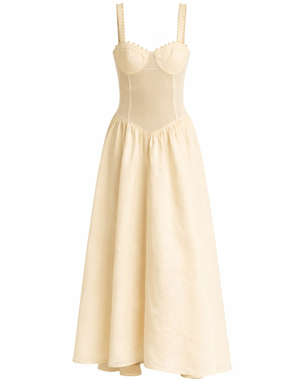 DALIA MIDI DRESS CORN