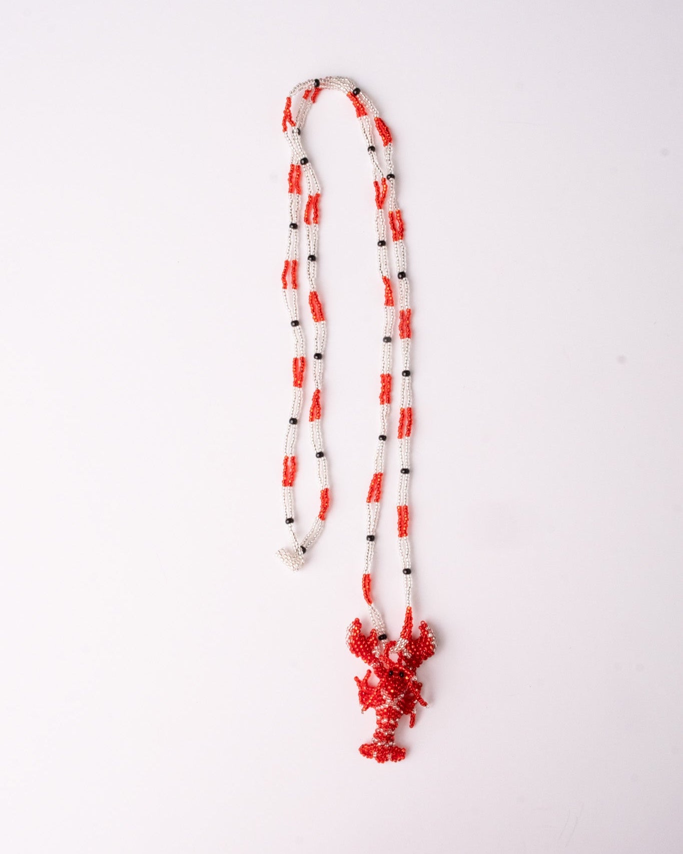 ONE LOBSTER ROUGE NECKLACE