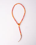 TANGERINE SNAKE NECKLACE