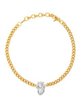 CHOKER ANATOMIK GOLD & SILVER