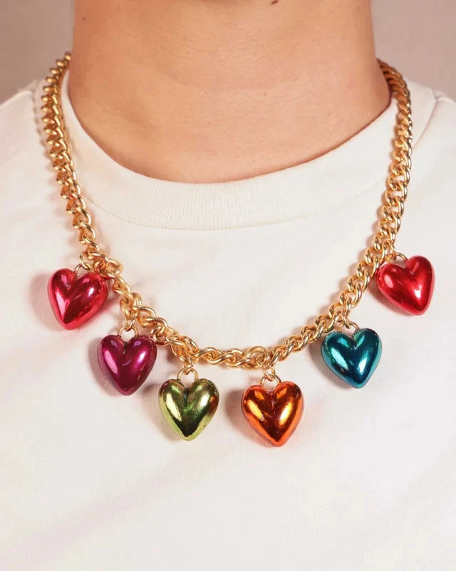 CHOKER STEEL HEARTS