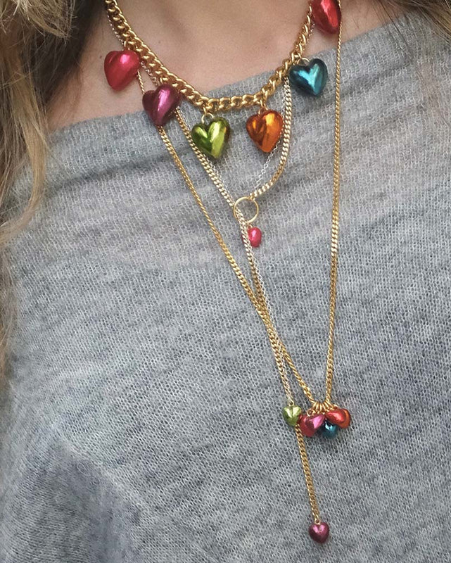 CHOKER STEEL HEARTS