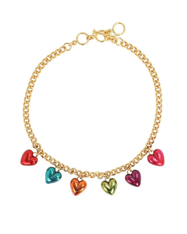 CHOKER STEEL HEARTS