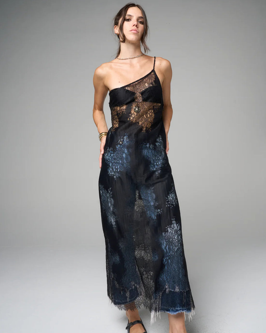 ONE SHOULDER DRESS