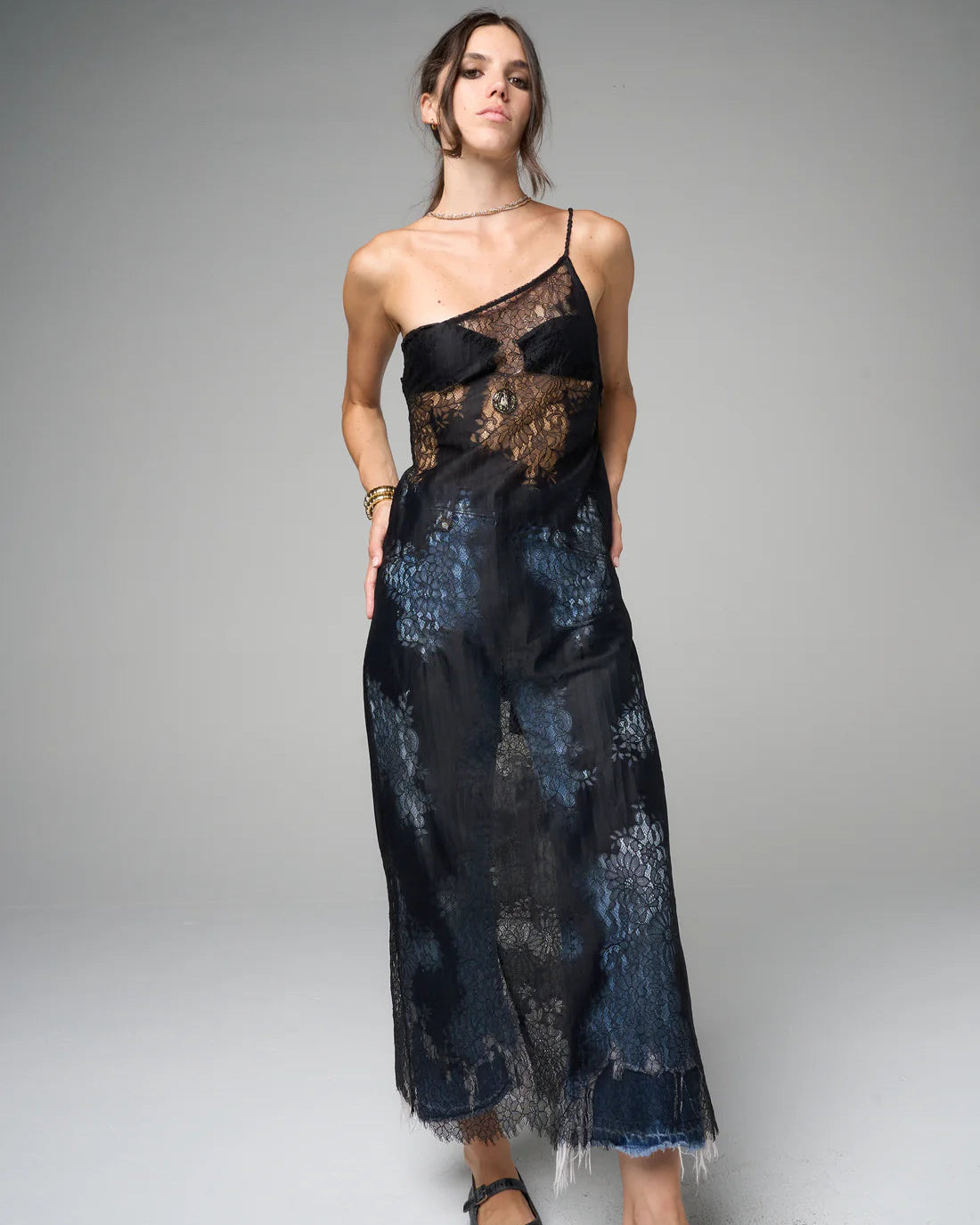 ONE SHOULDER DRESS