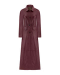 ABRIGO BURGUNDY PALERMO