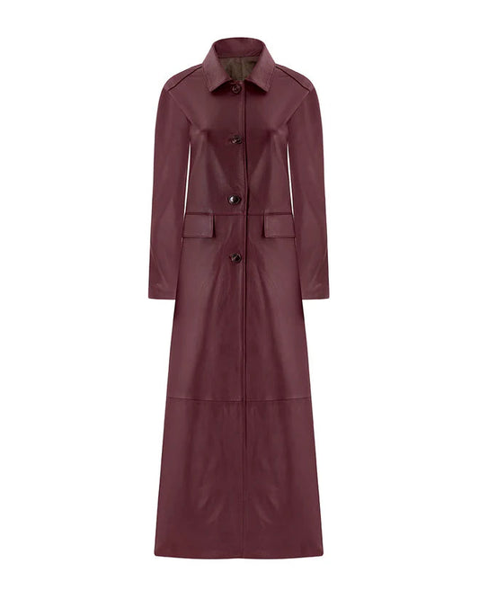 ABRIGO BURGUNDY PALERMO