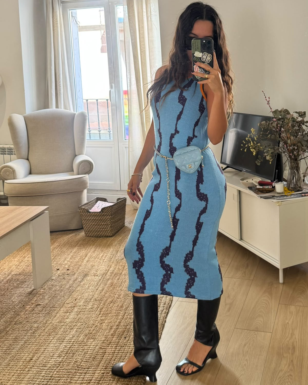 SERPENTINA MIDI DRESS