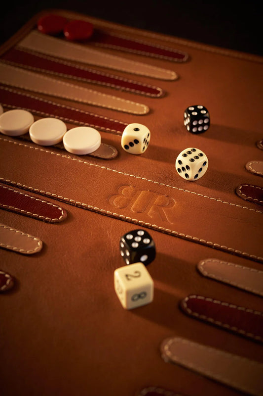 BACKGAMMON CON ESTUCHE