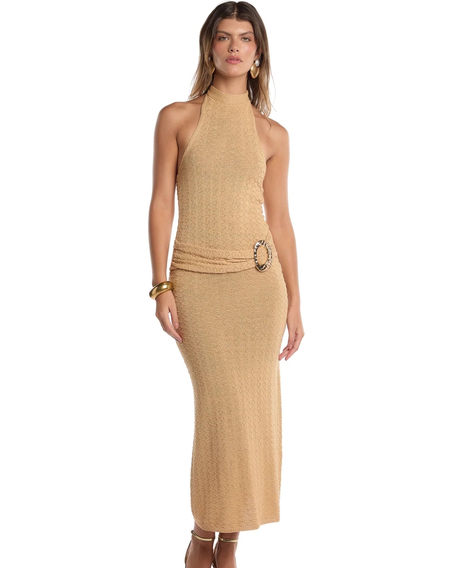 CECI LATTE DRESS