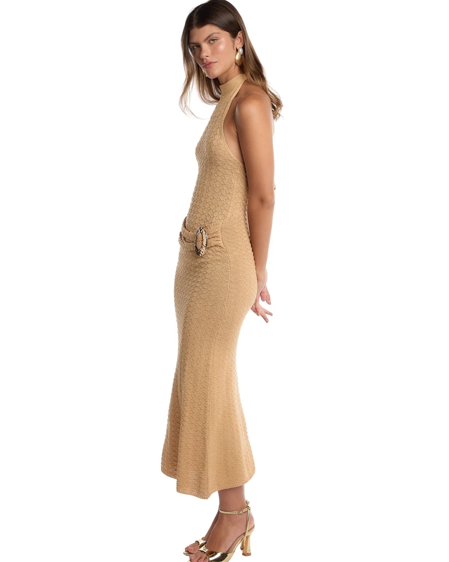 CECI LATTE DRESS