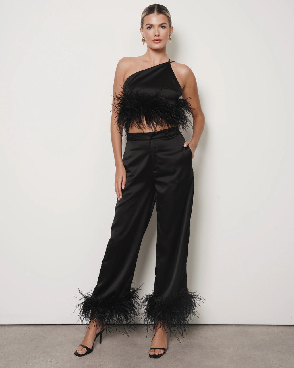 TOP VELOUR BLACK