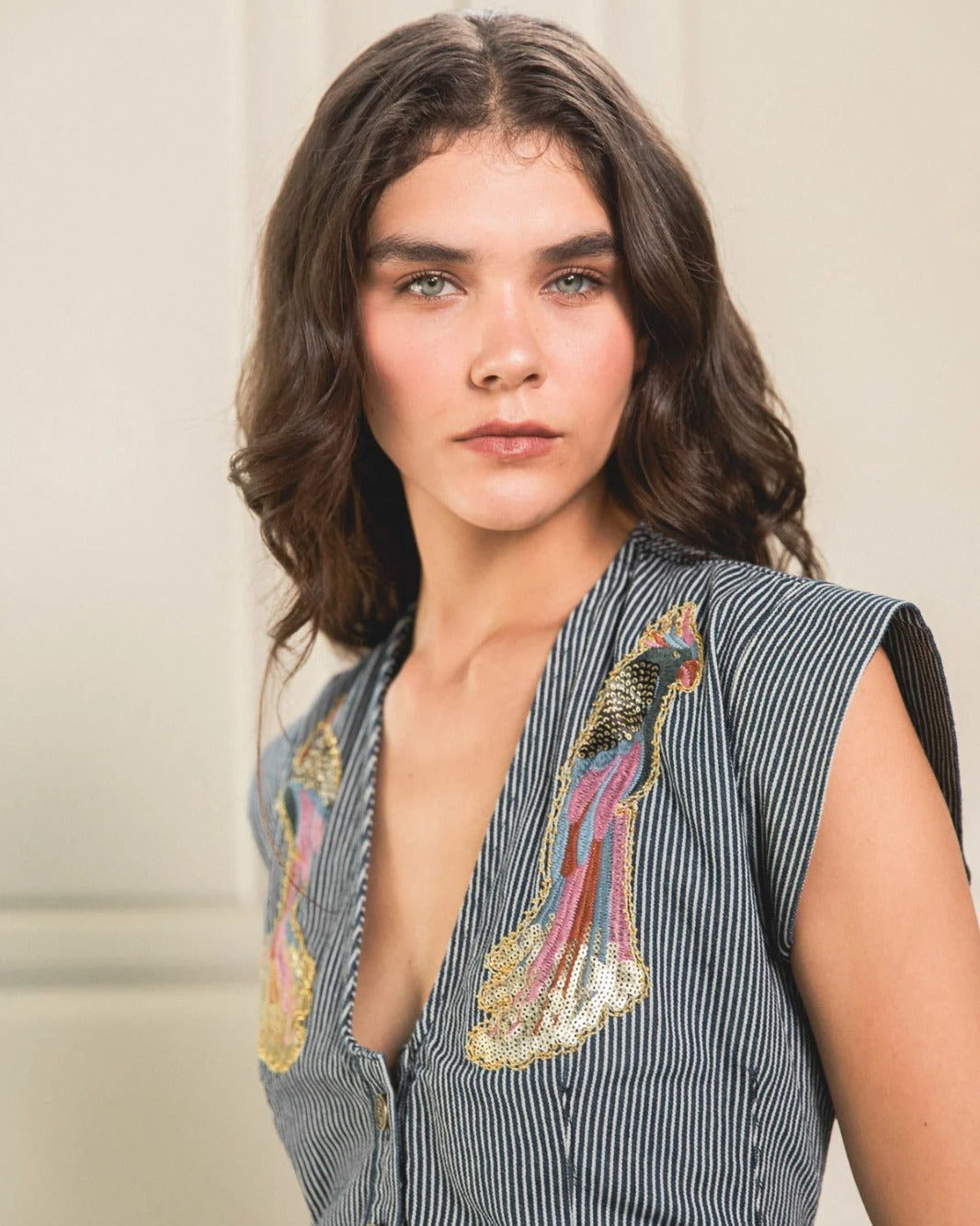 TOP BIRD DENIM