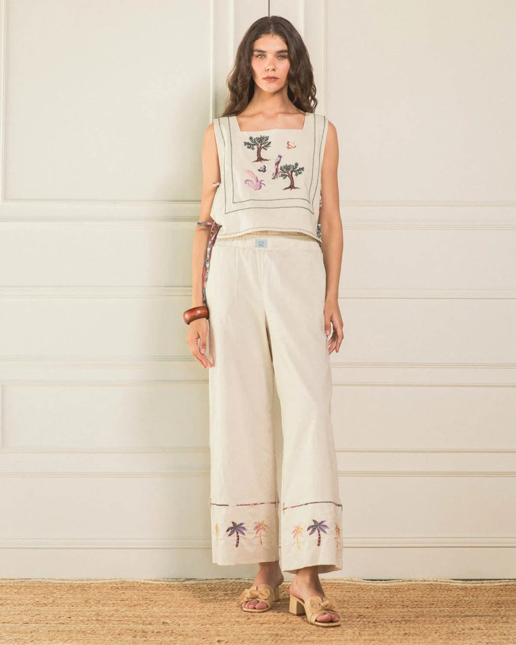 PANTALÓN GREENHOUSE IVORY
