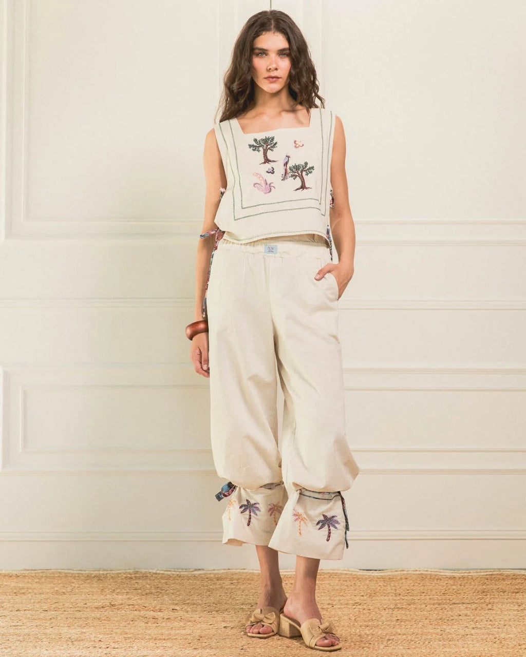 PANTALÓN GREENHOUSE IVORY