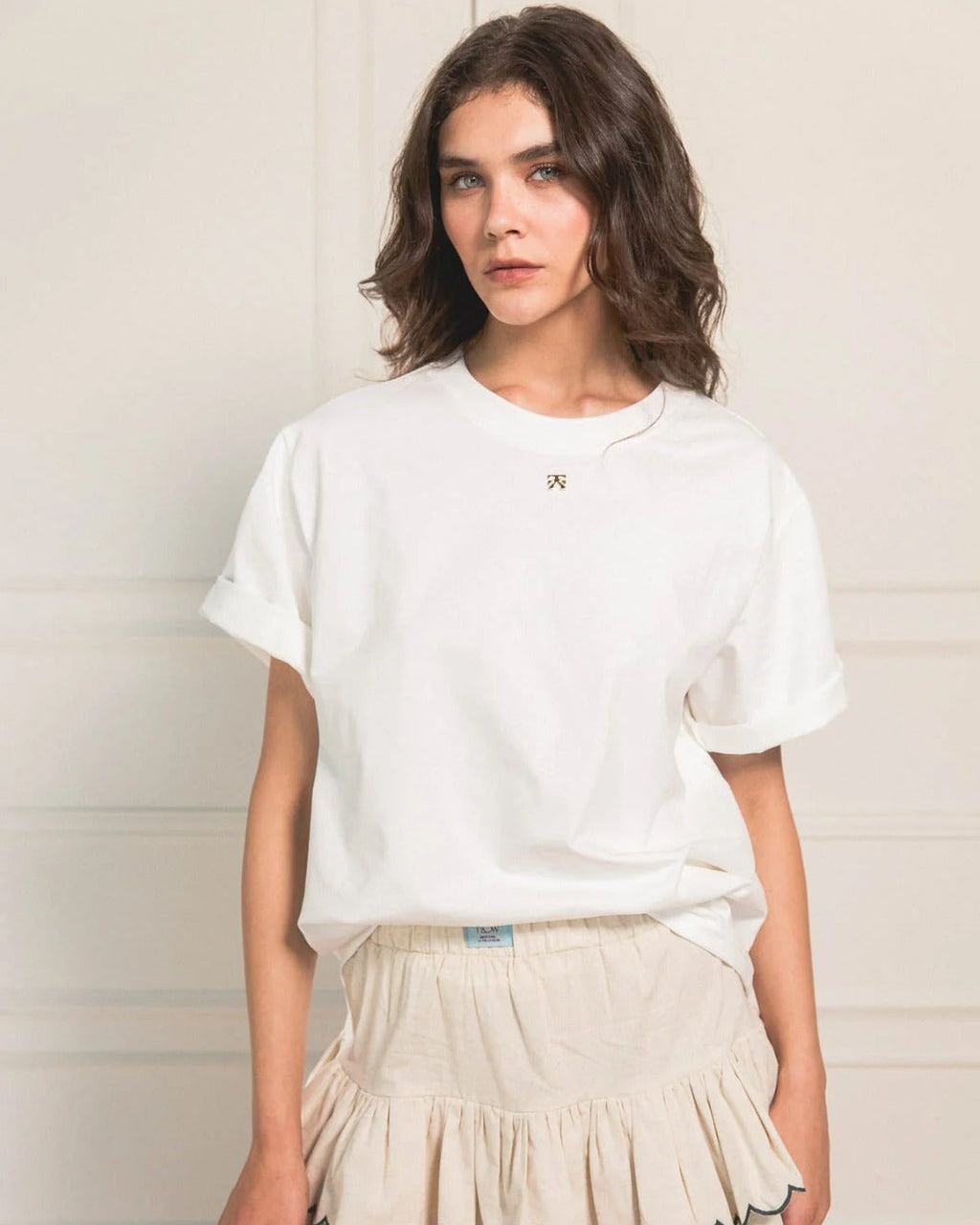 CAMISETA GO WITH THE FLOW CAMEL